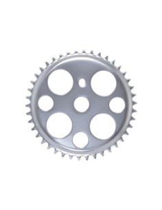 Steel Lucky 7 Steel Chainring 1/2 X 1/8 42t Chrome.